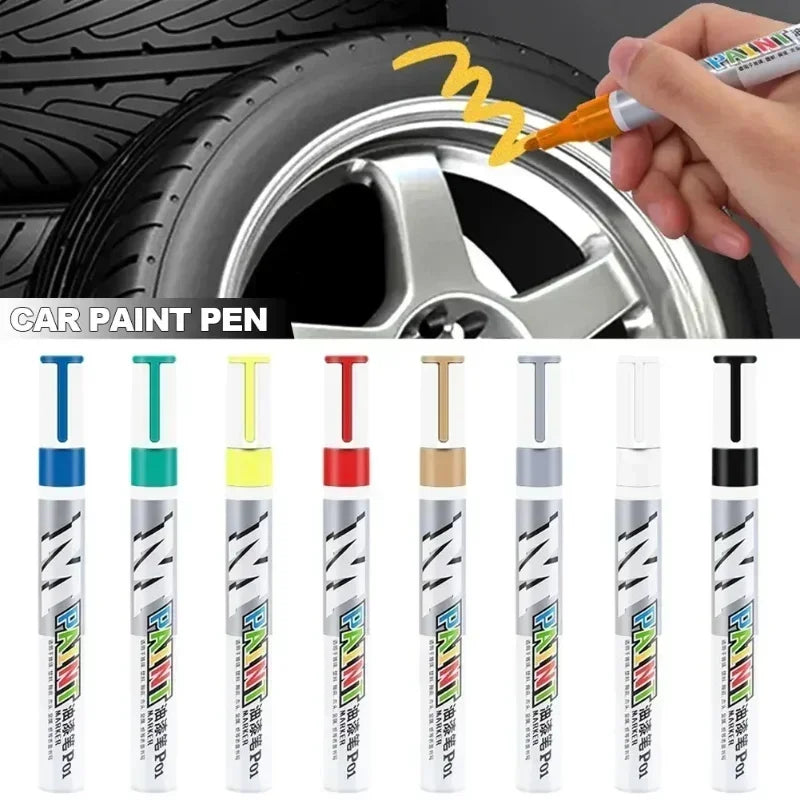 Car Paint Scratch Repair Pen - Waterproof Water-Based Marker for Minor Automotive Scratches