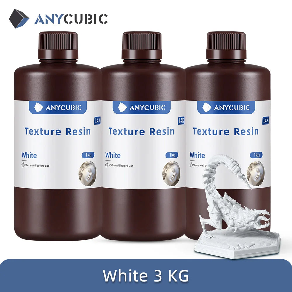 ANYCUBIC Texture Resin 14K High-Precision UV Photopolymer for 3D Printing