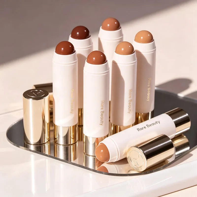 Natural Glitter Lipstick - Moisturizing Lip Gloss with Antique Copper Finish