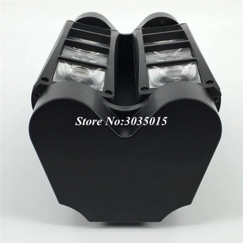 Mini RGBW Moving Head Stage Light - 8x3W DMX Spider Beam for DJ Party