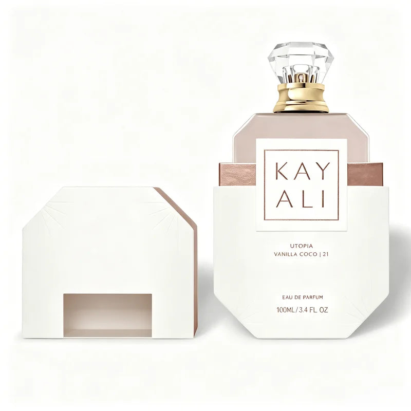 Long Lasting Coconut Vanilla Perfume for Women - Utopia Vanilla Coco 3.4 Oz Eau De Parfum