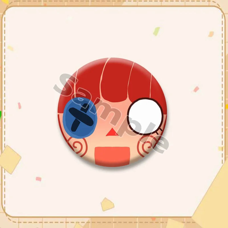 Anime Character Badge Lapel Pin for Bags & Clothing - Cute Cartoon Brooch