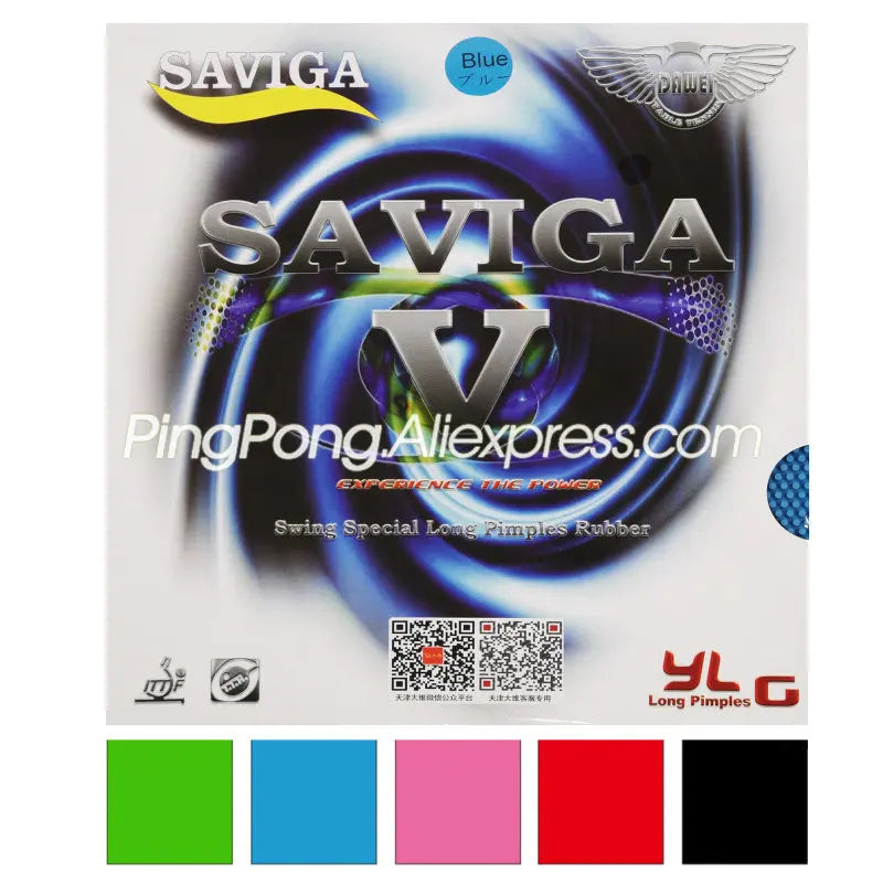 Long Pips Table Tennis Rubber - Colorful Control & Spin Enhancement - Multiple Colors