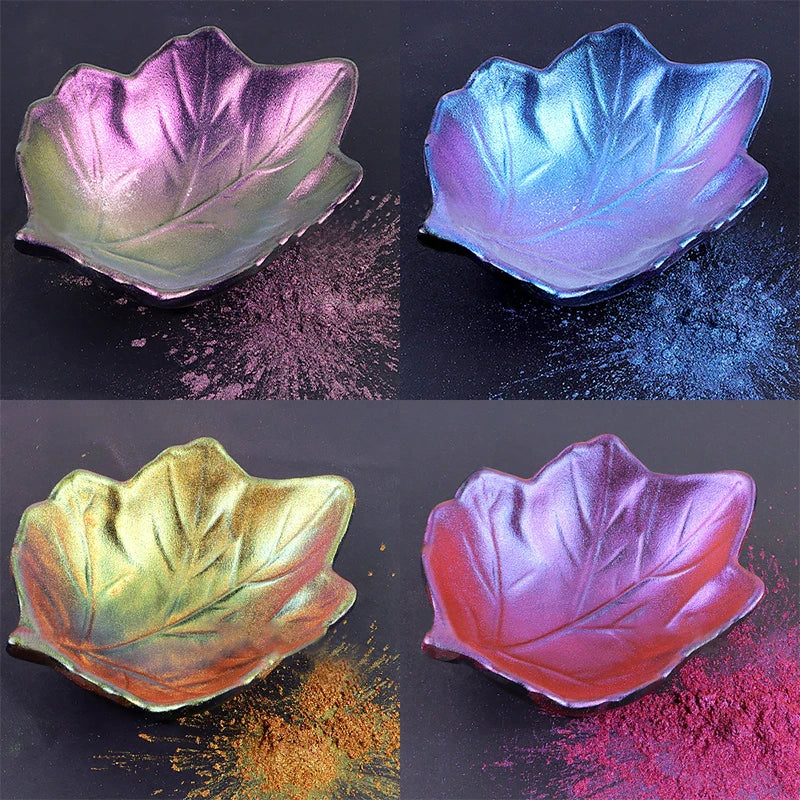 Chameleon Pigments Acrylic Paint Powder for Car & Art - 12 & 36 Color Options