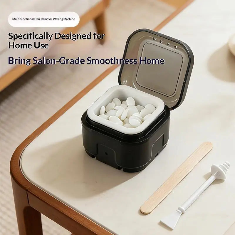 Mini Wax Heater with Silicone Bowl for Facial & Nose Hair Removal Kit
