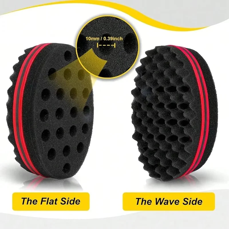 Hair Brush Kit with Mesh Comb for Afro Dreadlocks Curl & Wave Styling - Multiple Colors