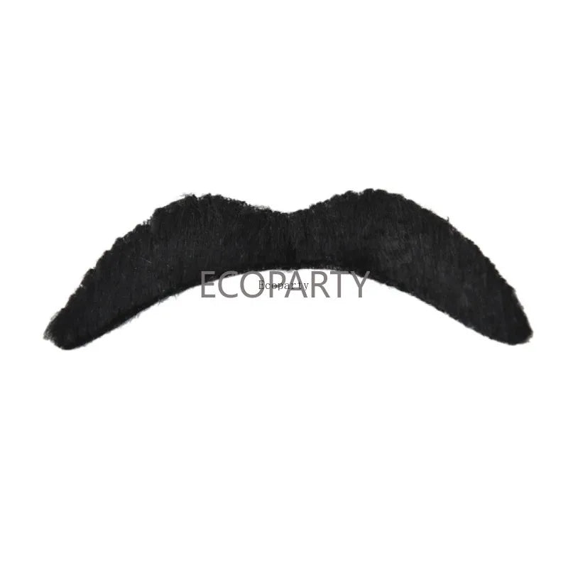 12PCS Fake Mustache Set for Men and Kids - Funny Party Costume Accessories