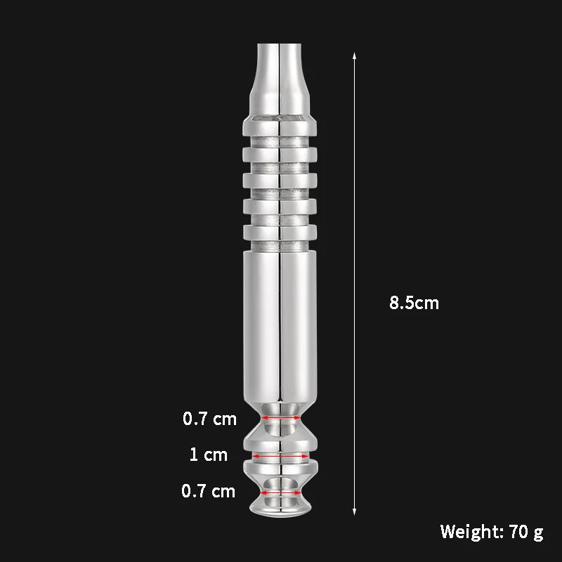 316L Stainless Steel Double Edge Safety Razor Handle Without Head