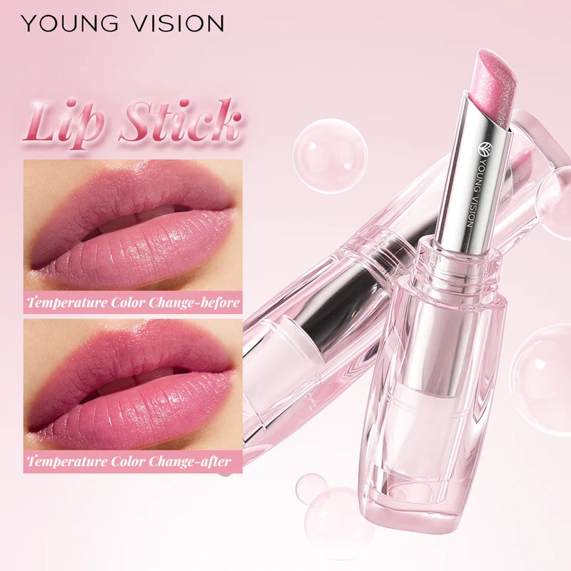 6 Colors Tinted Lip Balm Set - Moisturizing Lip Gloss with Shimmer Finish