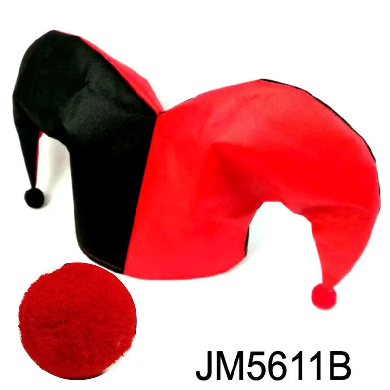 Halloween Clown Hat Costume Props for Dress Up - Multiple Colors