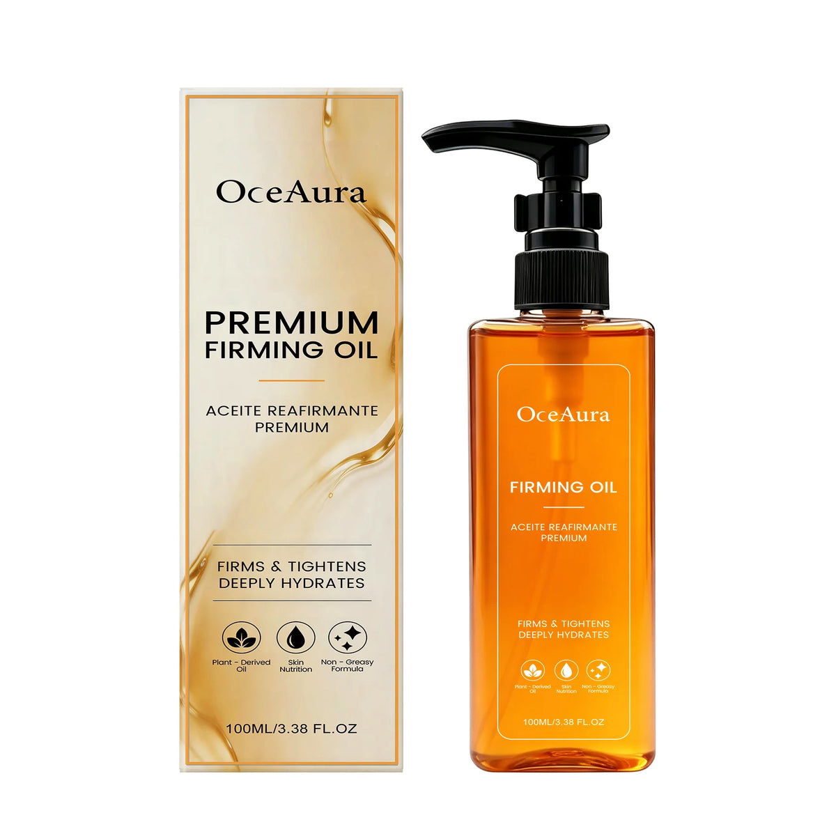 Premium Firming Body Oil for Hydration Tightening & Elasticity - 100ml