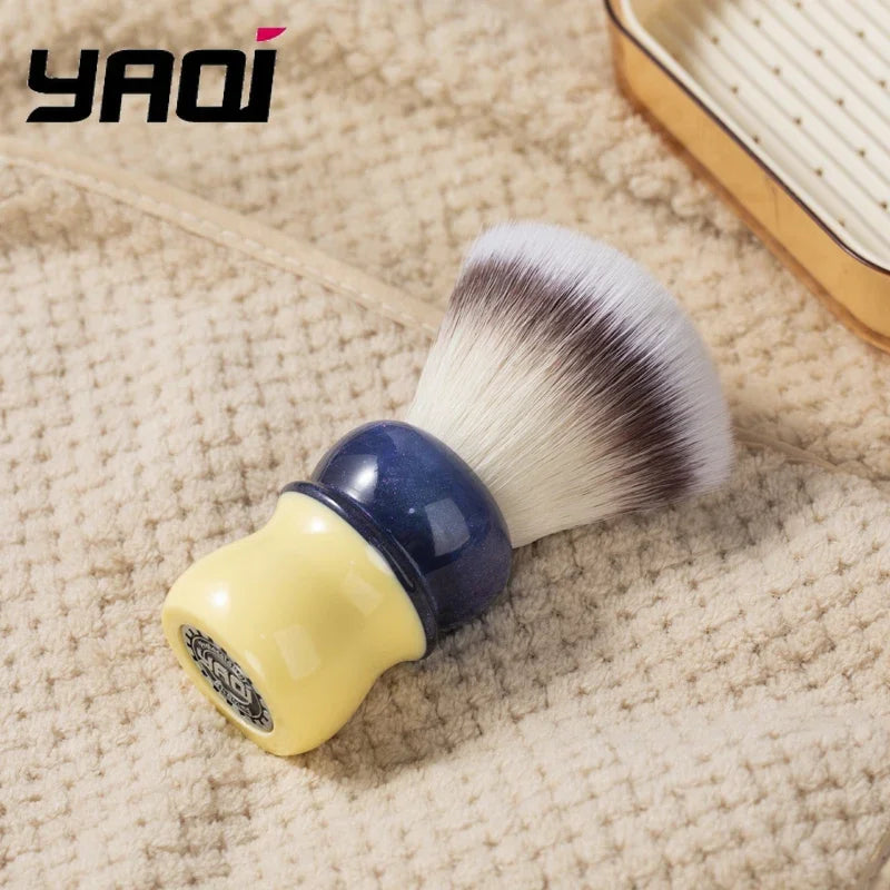 Men's Synthetic Shaving Brush 26MM Knot Travel Beard Grooming Tool