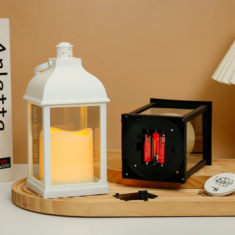 Portable LED Candle Lamp Outdoor Lantern for Camping Garden & Decor