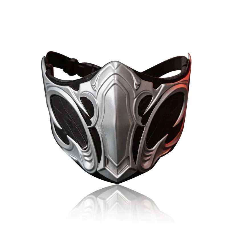 Role Play Costume Mask for Mortal Kombat Sub Zero Cosplay Halloween Party Accessory
