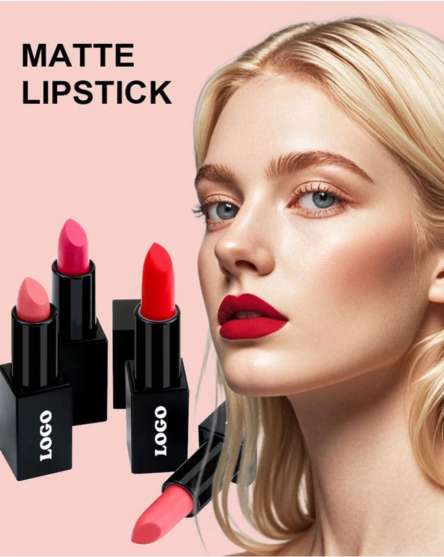 Matte Lipstick Set - Waterproof, Smudge Proof, Vegan Lip Color Collection