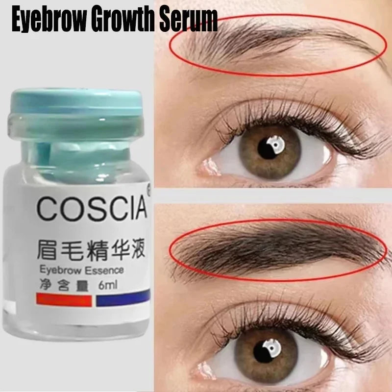 Eyebrow & Eyelash Growth Serum for Men & Women - Fuller Thicker Brows & Lashes
