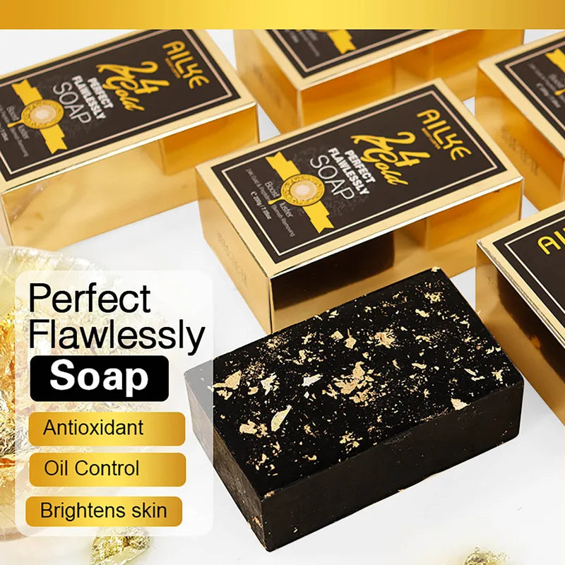 Whitening Skincare Set for All Skin Types with 24K Gold & Hydrating Benefits