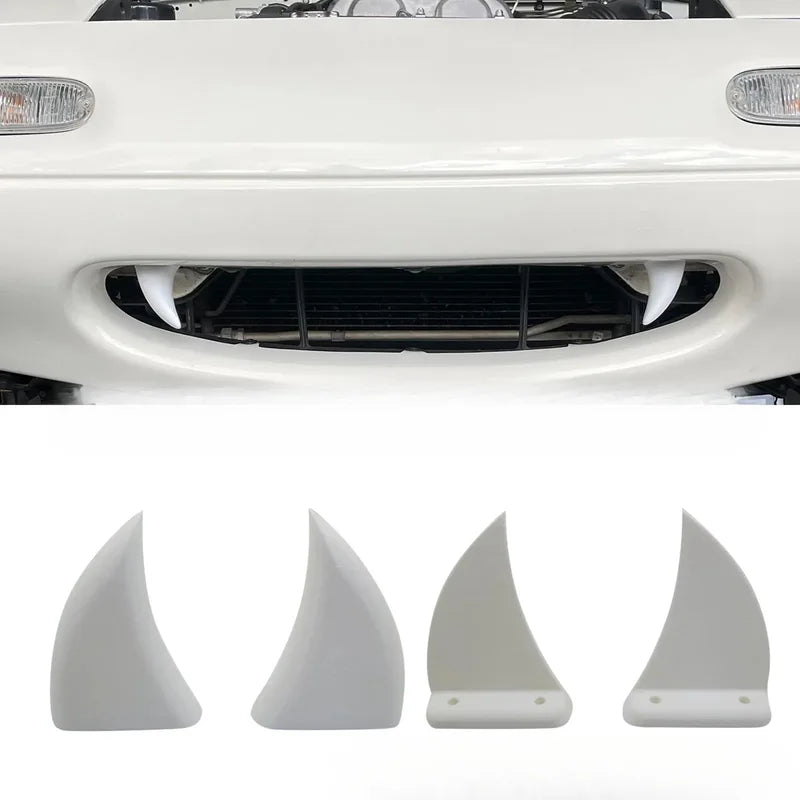 Car Front Grille Vampire Teeth Decor - Halloween Monster Car Makeover