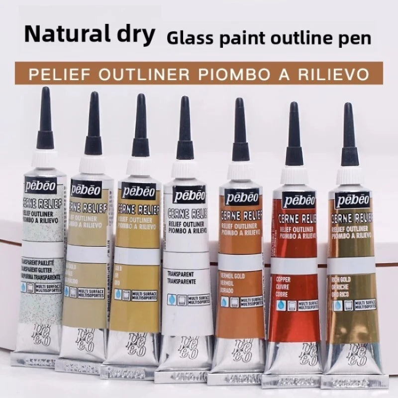 Acrylic Paint Tube 20ML Waterproof Art Supplies for Wood Canvas Fabric Glass