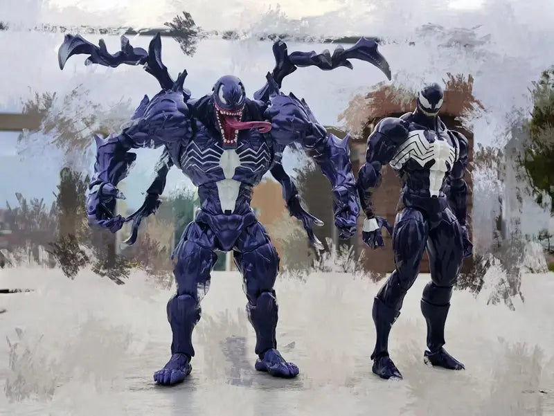 Venom Action Figure - Enlarged Kaiyodo Revoltech Anime Collectible Toy