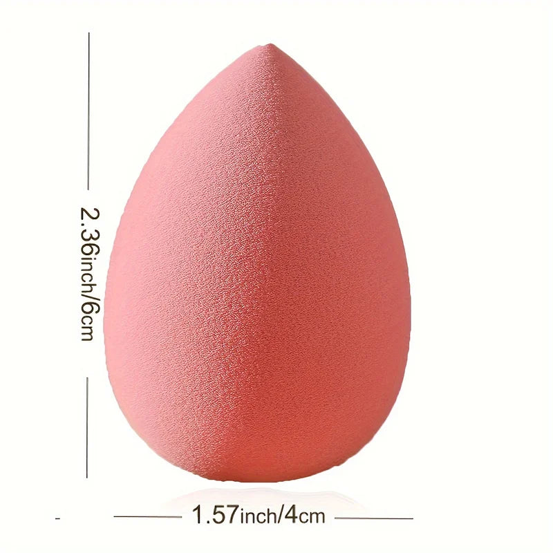 4 Pcs Makeup Egg Sponges Set - Foundation Blenders for Face Beauty