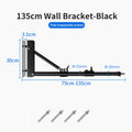 Heavy Wall Mount Boom Arm for Studio Lighting & Projector Bracket 170cm