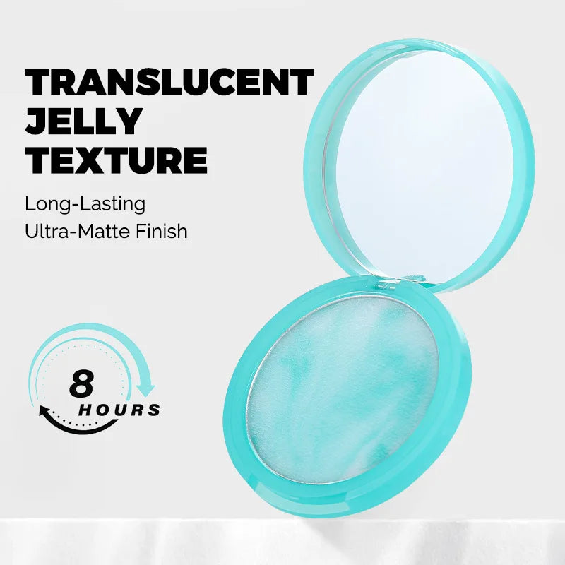 Waterproof Long-Lasting Concealer Jelly Matte Compact Face Makeup - Transparent