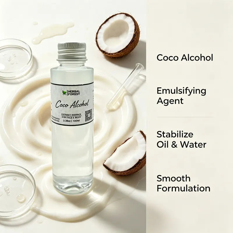 Organic Coco Silicon Oil - Moisturizing Skin & Hair Care Emollient