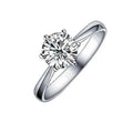 Simple Wedding Band Rings for Women Men 925 Sterling Silver CZ Cubic Zirconia