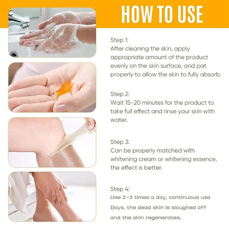 Strong Yellow Peeling Oil for Skin Lightening & Exfoliation - Dark & Brightening Lotion
