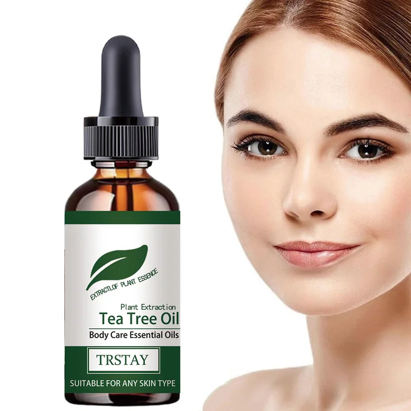 Natural Tea Tree Oil for Skin Care and Massage - Moisturizing Aromatherapy Essential Oil