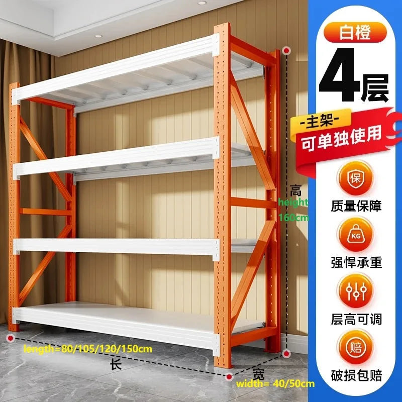 Multi-Layer Storage Shelves for Home & Warehouse Organization - Cargo Racks