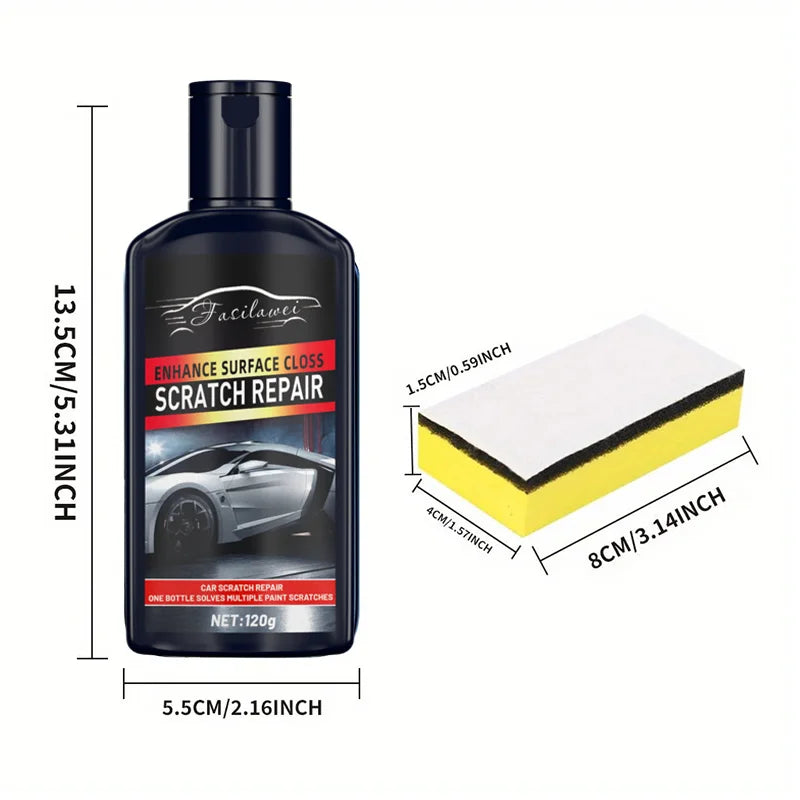 Car Scratch Repair & Polishing Wax - Paint Restoration for All Vehicles