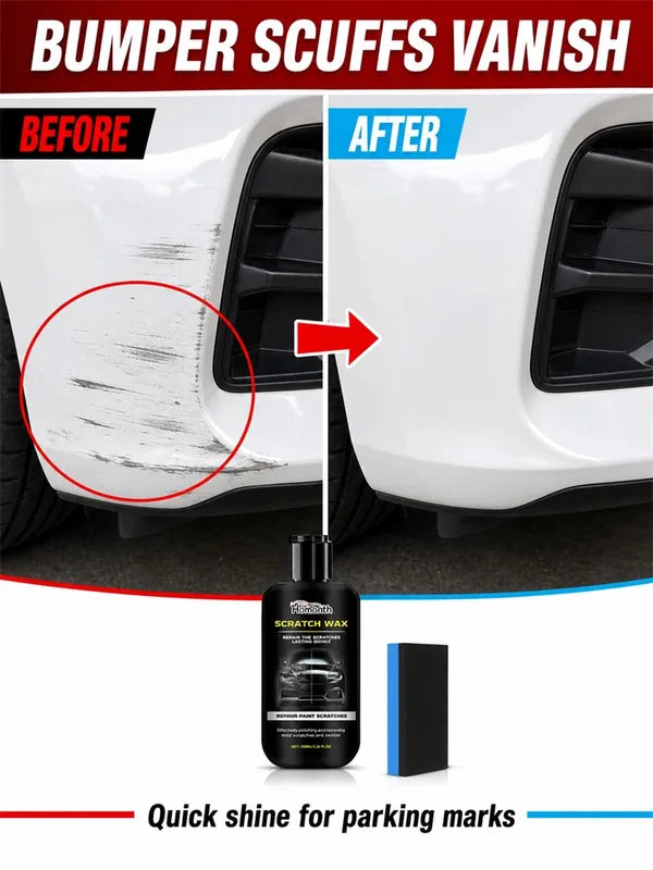Car Scratch Repair Polish Wax - Removes Scratches & Protects Paint, Restores Gloss