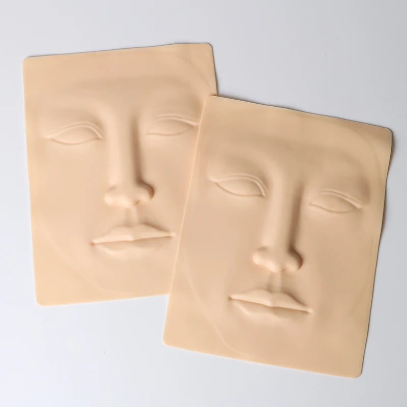 Tattoo Practice Skin Artificial Leather for Eyebrows Eyes Lips Nose Full Face