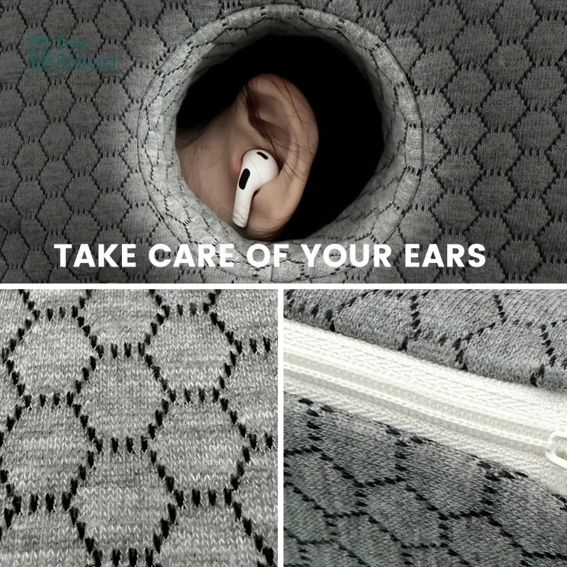 Ear Piercing Pillow for Side Sleepers Ear Pain & Inflammation Support
