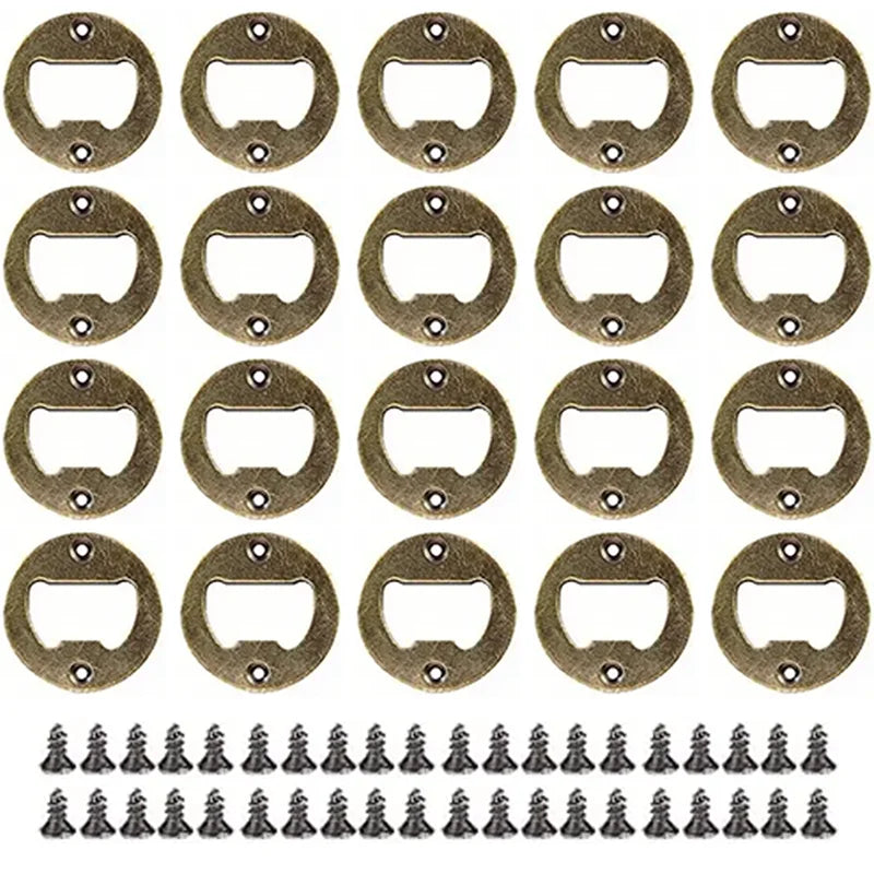 DIY Bottle Opener Insert Kit 10/20/30/50/80PCS Hardware for Resin Mold