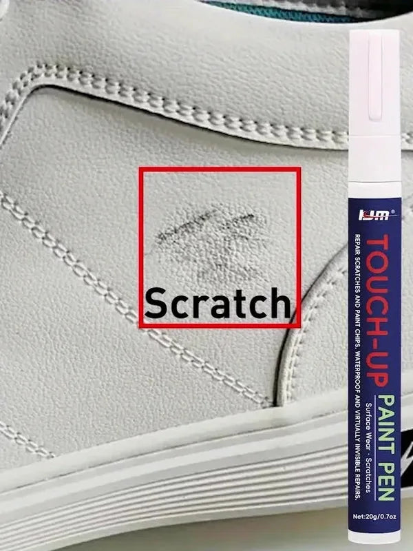 Shoe Repair Paint Pen Waterproof Non-Fading with Precise Tip - Restores Color to Shoes Vinyl Car Seats Furniture