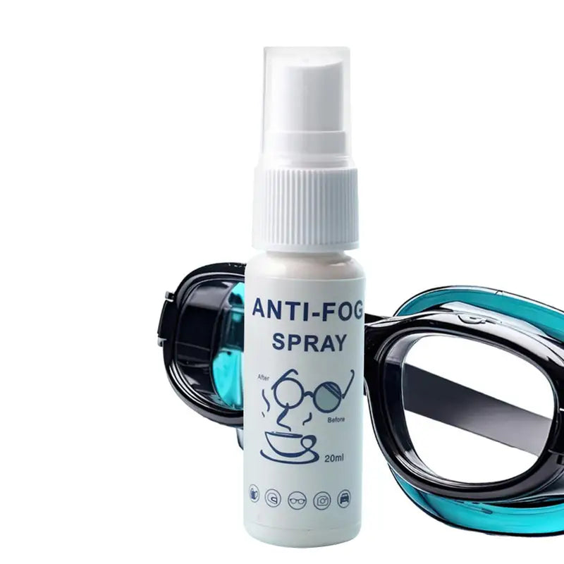 Anti Fog Spray for Eyewear and Water Sports - 20ml Clear Lens Coating