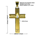 Mini Catholic Our Lady of Miraculous Medal Necklace - Stainless Steel Virgin Mary Pendant, Protection Amulet