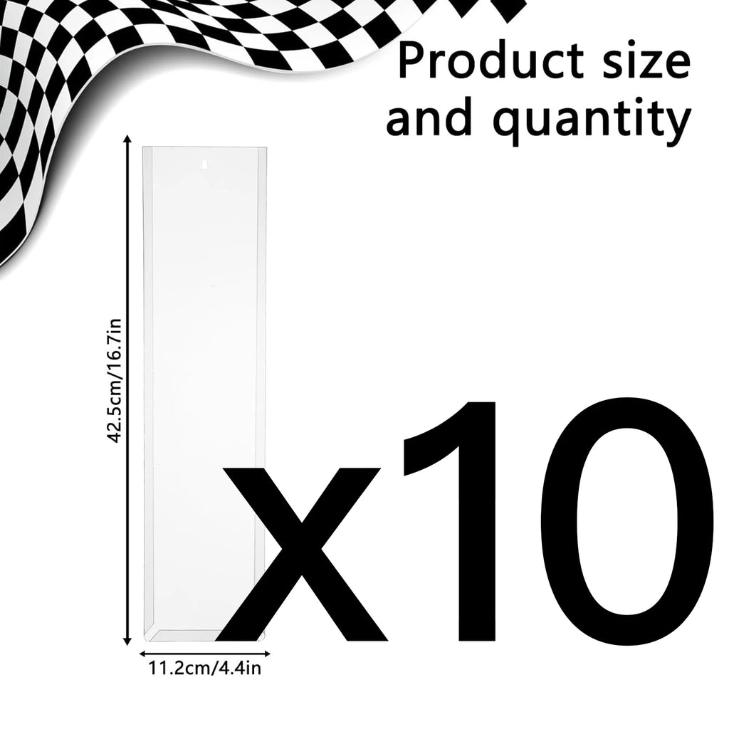 Clear Wall-Mount Display Case for Model Cars - Transparent Toy Car Organizer