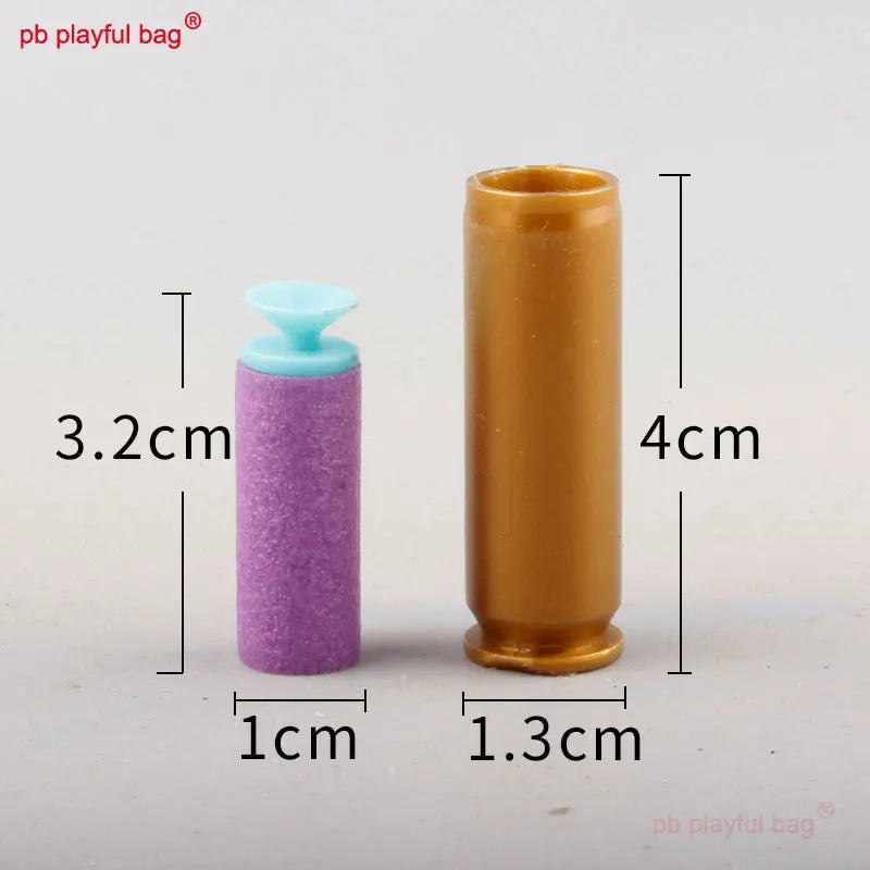 Foam Soft Bullet Toy Case for Outdoor Sports - Multi-Color, M416 Shell