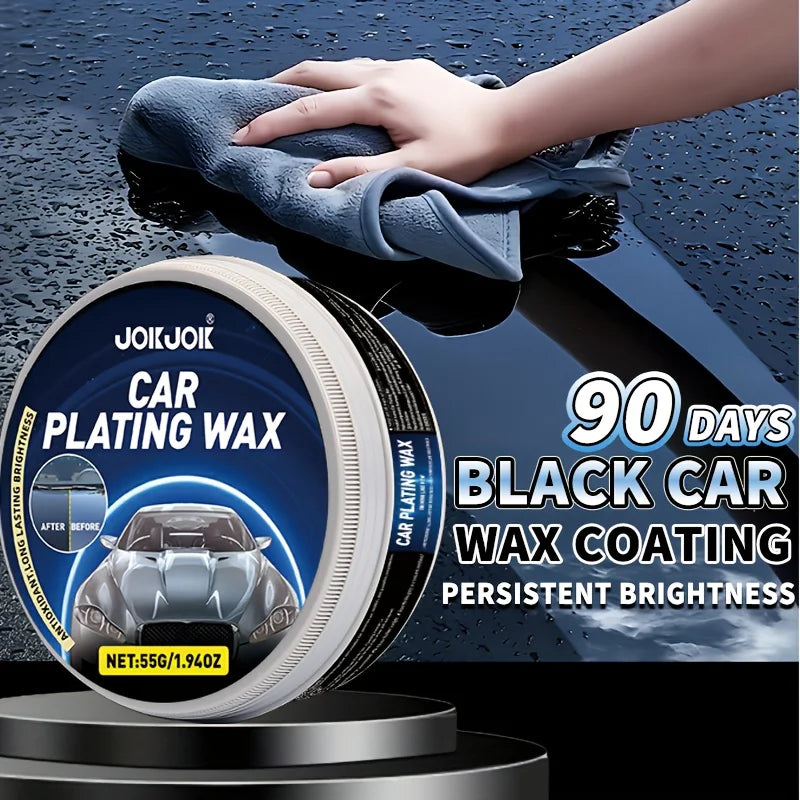 Black Car Wax and Polish Set - Scratch Removal High Gloss Protection