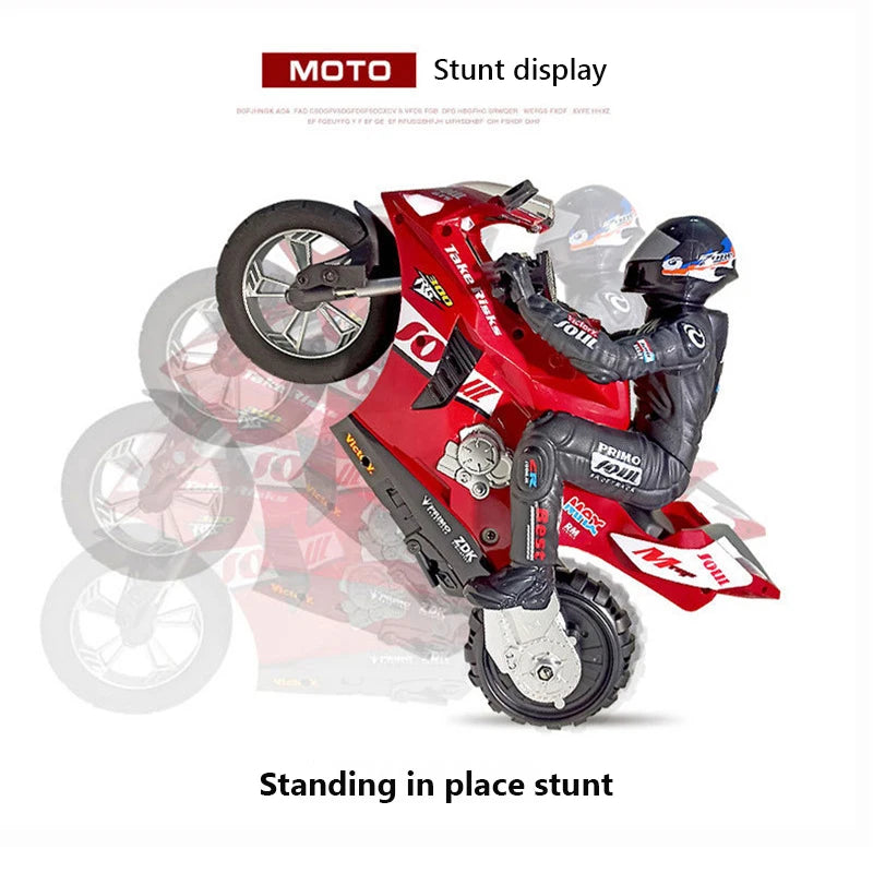 High-Speed RC Motorcycle 1:6 & 1:10 Scale Electric Remote Control Car Drift Bike