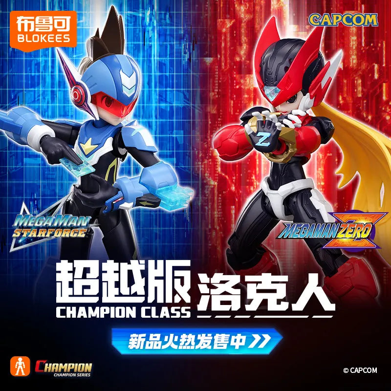 Action Figure Model Kit - Mega Man Zero Shooting Star Rockman Assembly Toy - Multiple Colors