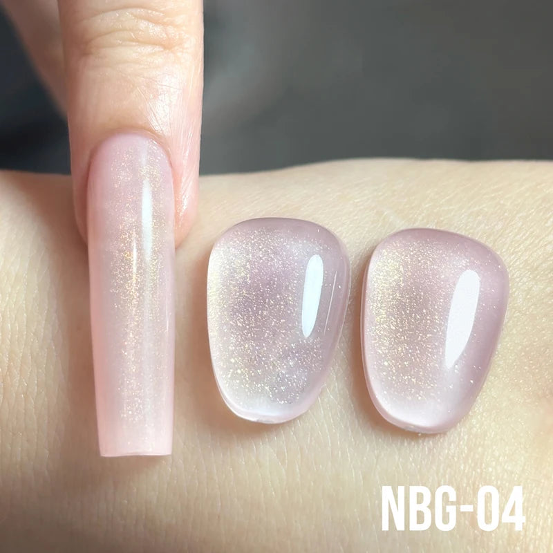 Natural Rubber Nail Base Gel - Hema-Free, 12ml, Eco-Friendly UV Nail Polish