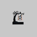 Halloween Decorative Iron Art Ornament - DIY Folding Home Decor