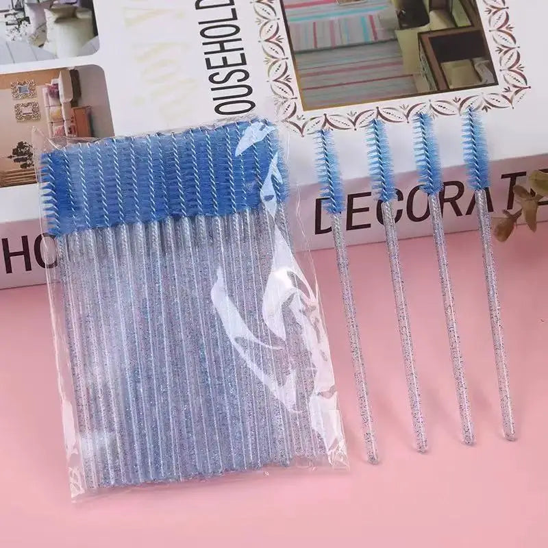 Makeup Tool Set 50/100/300/500pcs Eyelash & Eyebrow Brushes Applicators