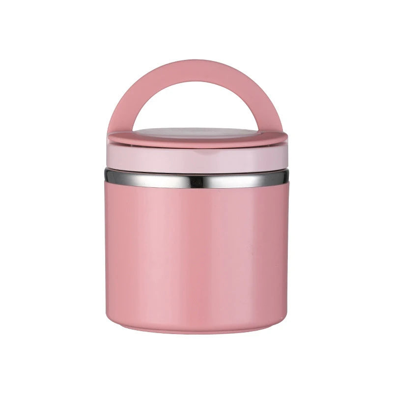 Leakproof Multi-Layer Stainless Steel Bento Lunch Box with Thermos - 630ML or 1000ML