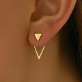 Elegant Fashionable Earrings - Easy to Wear with Geometric Design